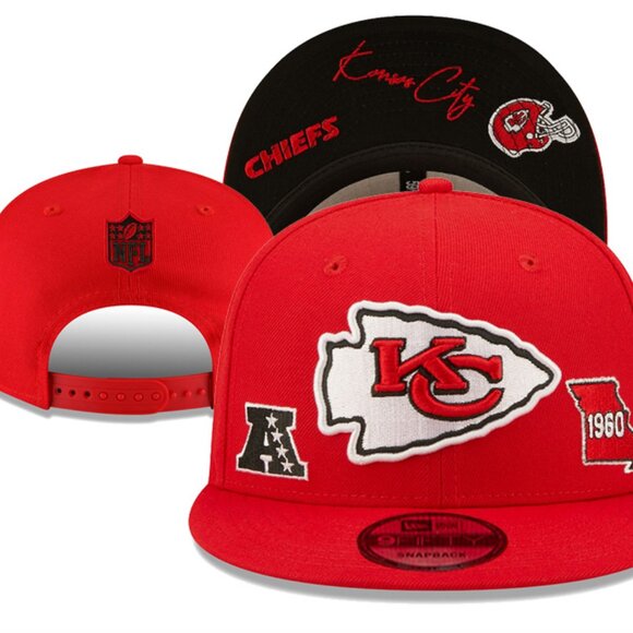 PATRICK MAHOMES 15 - KANSAS CITY CHIEFS RED PRINTED FOOTBALL JERSEY - Picture 8 of 16